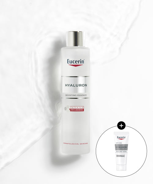 EUCERIN Hyaluron Boosting Essence 100ml + additional 7ml Epicelin Serum provided