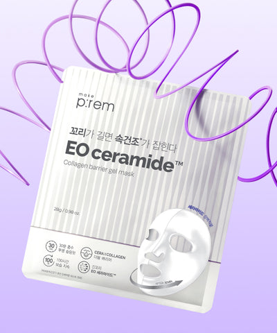 MAKEPREM Io Ceramide Collagen Barrier Gel Mask 4 pieces