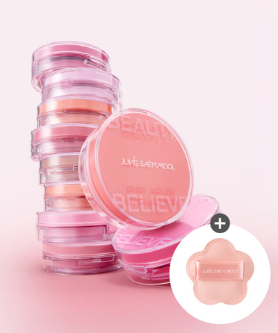 JUNGSAEMMOOL Artist Cushion Blush (1 flower puff included)