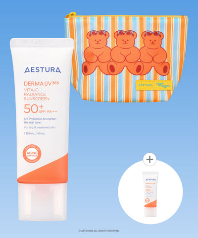AESTURA Derma UV365 Vita C Radiant Moisture Sun Cream 40ml SPF 50+