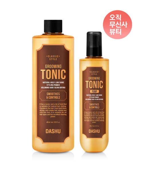 DASHU [Monster Capacity] Classic Style Grooming Tonic 400ml+200ml