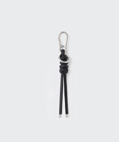 MUSINSA STANDARD WOMAN Women's Synthetic Leather Note Charm [Black]