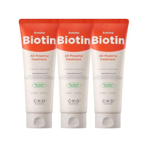 CKD GUARANTEED Aminobiotin All Powerful Treatment 150ml x 3