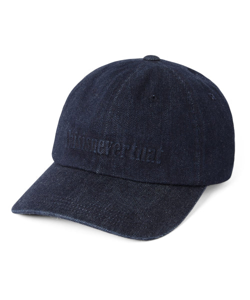 THISISNEVERTHAT THISISNEVERTHAT Onyx Embossed Denim Cap Indigo