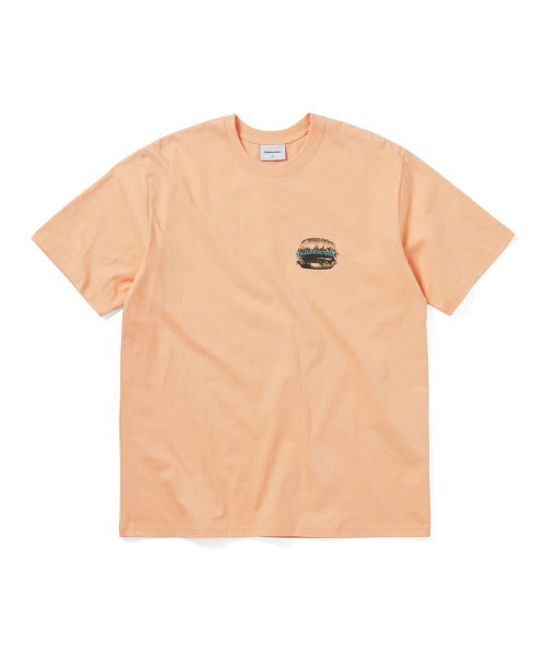 THISISNEVERTHAT THISISNEVERTHAT Hamburger Tee Apricot