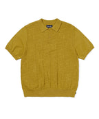 THISISNEVERTHAT THISISNEVERTHAT Stacked TNT S/S Knit Polo Yellow