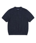 THISISNEVERTHAT THISISNEVERTHAT Stacked TNT S/S Knit Polo Navy
