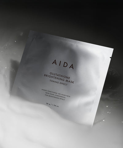 AIDA COSMETIC Glutathione Radiance Mask Toning Effect [4 sheets]