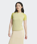 ADIDAS ADIDAS 3S Raglan Slim Tee - Powder Yellow