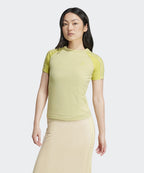 ADIDAS ADIDAS 3S Raglan Slim Tee - Powder Yellow