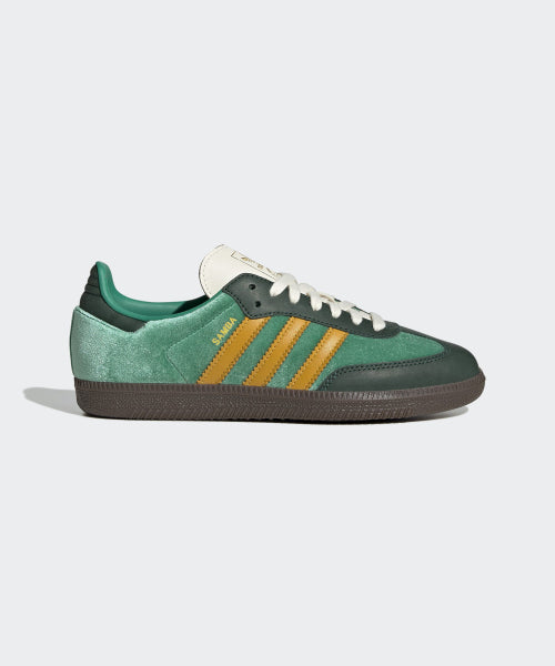 ADIDAS ADIDAS Samba OG Sneakers - Green/Free Love Yellow