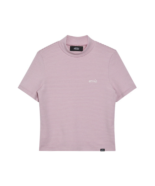 EMIS EMIS Stripe T-Shirt Pink