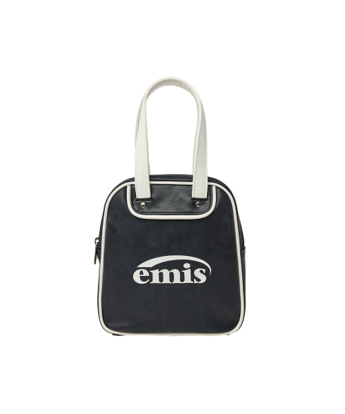 EMIS EMIS Vintage Square Bowling Bag - Black