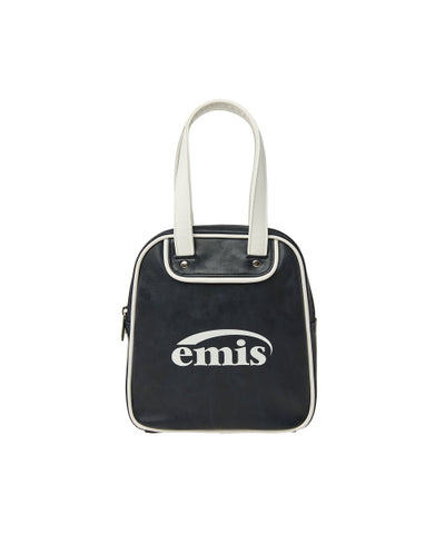 EMIS Vintage Square Bowling Bag - Black