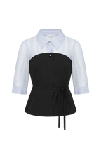 LINE ADDITION [Line Accession] Bustier Blouse NMWBLQF440