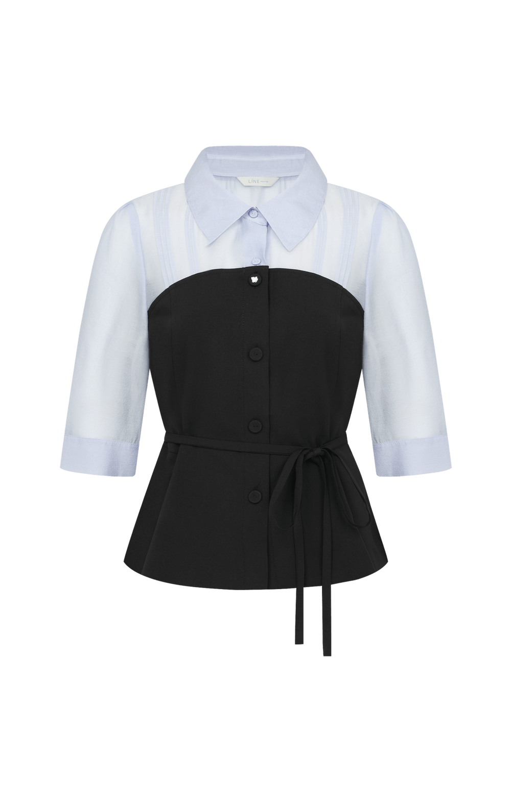 LINE ADDITION [Line Accession] Bustier Blouse NMWBLQF440