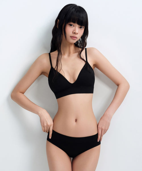 MUSINSA STANDARD WOMAN MUSINSA STANDARD WOMAN Women's Whole Garment Bralette [Black]
