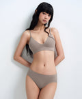 MUSINSA STANDARD WOMAN MUSINSA STANDARD WOMAN Women's Whole Garment Bralette Taupe