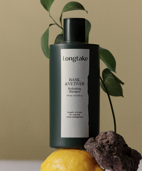 LONGTAKE Basil & Vetiver Refreshing Shampoo 300ml