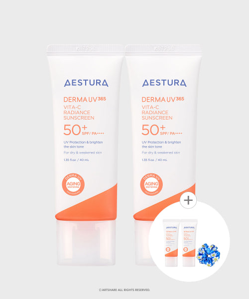AESTURA AESTURA Derma UV365 Vita C Radiant Moisture Sun Cream 40ml SPF 50+