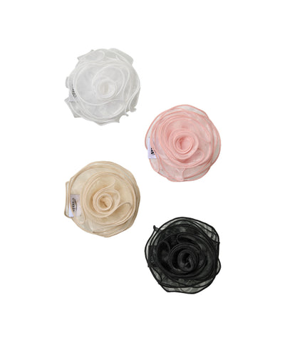 EMIS ORGANZA CORSAGE HAIRPIN