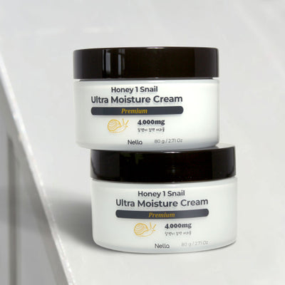 NELLA Honey One Snail Ultra Moisture Cream 80g