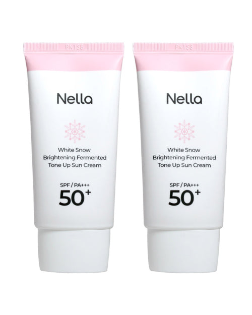 NELLA NELLA White Eye Glow Fermented Tone-Up Sun Cream SPF 50+