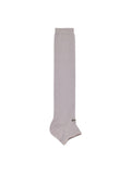 MATIN KIM MATIN KIM Soft Warmer Half Knee Socks in Grey