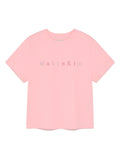 MATIN KIM MATIN KIM T-Shirt Graphic Logo in Pink