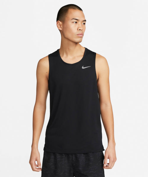 NIKE Nike Running Tank M - Black:Reflective Silver