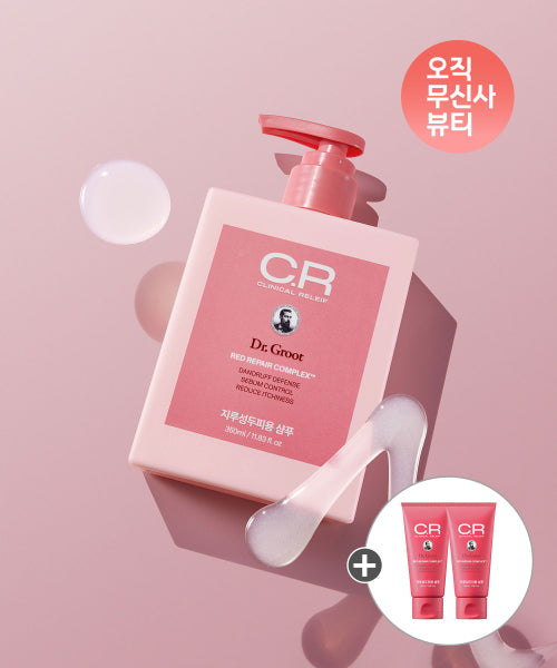 DR.GROOT Clinical Relief Seborrheic Scalp Shampoo 350ml + additional gift