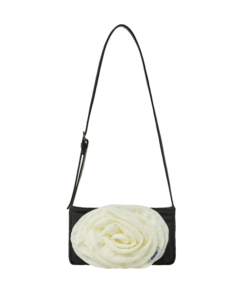 EMIS EMIS Corsage Flat Bag - Black/Ivory