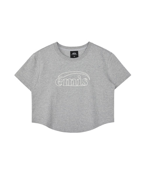 EMIS EMIS T-Shirt Melange Gray