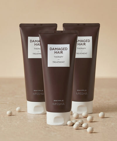 [3 items] Damaged hair therapy treatment