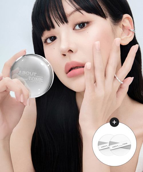 ABOUT TONE ABOUT TONE Skin Layer Fit Cushion (8 colors) +2 Puffs