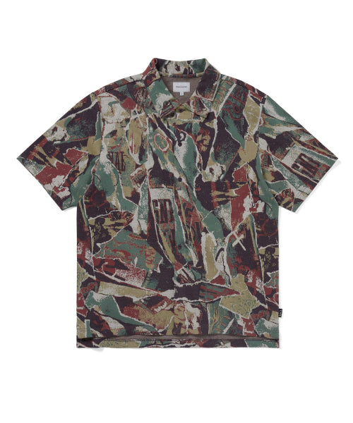THISISNEVERTHAT THISISNEVERTHAT Jacquard Pattern Button Up Top Multi