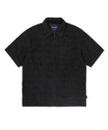 THISISNEVERTHAT THISISNEVERTHAT Terry S/S Zip Shirt Black