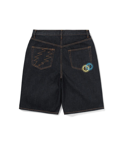 THISISNEVERTHAT THISISNEVERTHAT GD Overlap Lightning Denim Short Indigo