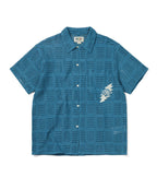 THISISNEVERTHAT THISISNEVERTHAT GD Lightning Mesh Shirt Light Blue