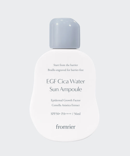 FROMRIER FROMRIER Vegan EGF Cica Water Sun Ampoule 56ml