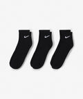 NIKE Nike Everyday Cushion Training Ankle Socks - Black