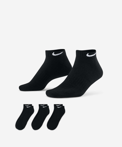 NIKE NIKE Everyday Cushion Training Low Socks - Black