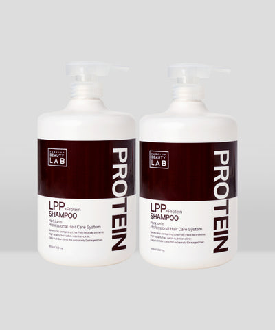 LPP protein silicone-free mildly acidic shampoo 1000ml, 2 originals