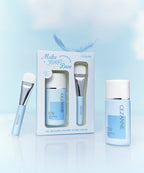 CEZANNE CEZANNE Make Keep Base Primer Light Blue + Mini Base Brush SET