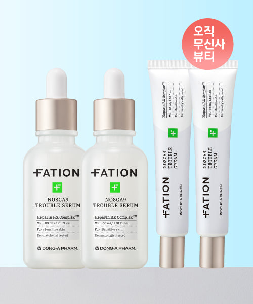 FATION FATION Noscanine Trouble Serum & Cream Set
