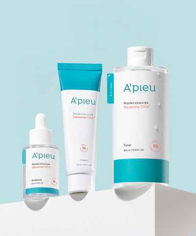 [SET] Madecassoside Tetrazome Cica Toner + Ampoule + Cream