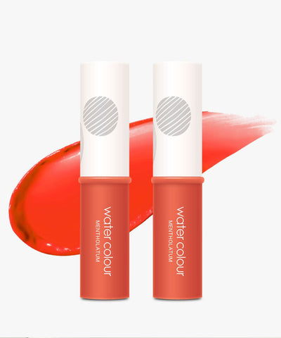 MENTHOLATUM Water Color Lip Balm Sugar Coral 3g