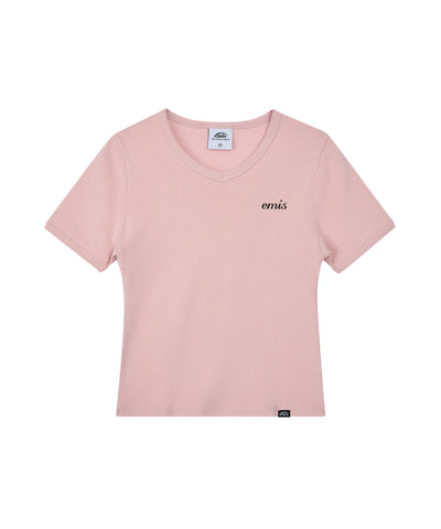 EMIS T-Shirt Ringer Pink