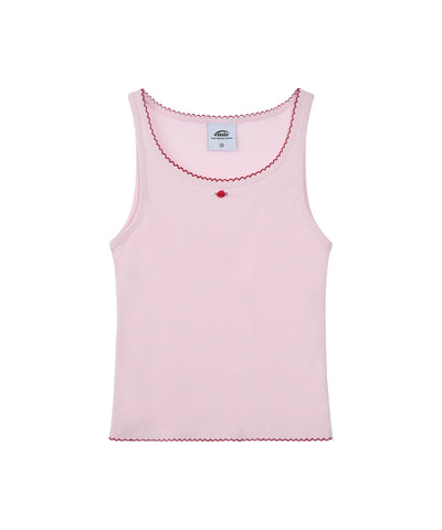 EMIS T-Shirt Mini Corsage Sleeveless - Pink