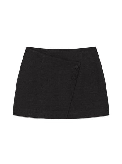 MATIN KIM Skirt Wrap Mini Skirt